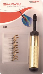 Zestaw do gratowania Golden Flex Set B 7-częśc. SHAVIV