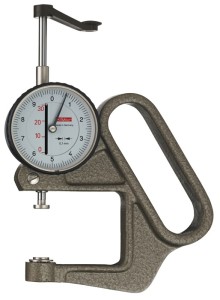 Grubościomierz K 50/3 A 0–30 mm odczyt 0,1 mm płaski 30=a mm KÄFER