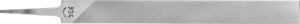 Pilnik tokarski DIN 7261 H długość 250 mm przekrój 25 x 6 mm nacięcie 1 płaski t