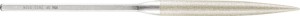 Diamentowy pilnik ręczny 215 mm 12,5 x 3,8 mm półokrągły D 126 PFERD