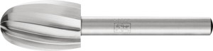 Frez trzpieniowy O1625 śred. 16 mm dł. gł. 25 mm śred. ch.6 mm HSS uzębienie alu