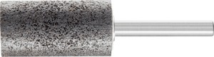 Ściernica trzpieniowa INOX średnica 20 x wysokość 40 mm 6 mm korund szlachetny A