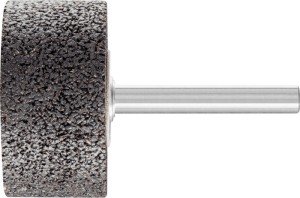 Ściernica trzpieniowa INOX średnica 40 x wysokość 20 mm 6 mm korund szlachetny A