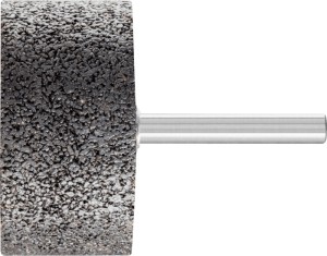 Ściernica trzpieniowa INOX EDGE średnica 50 x wysokość 25 mm 6 mm korund normaln