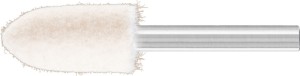 Filcowy trzpień polerujący średnica 15 x wysokość 30 mm 6 mm filc SPK PFERD