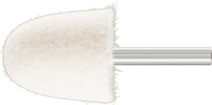 Filcowy trzpień polerujący średnica 30 x wysokość 35 mm 6 mm filc KEL PFERD