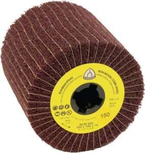 Walec satynujący NCW 600 S COMBI 80 śred.100 x szer.100 mm 19 mm KLINGSPOR