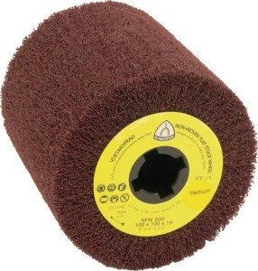 Walec satynujący NFW 600 S średnie śred.100 x szer.100 mm 19 mm KLINGSPOR