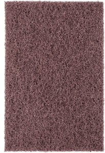 Pad ręczny POLINOX dł. 224 x szer. 154 mm grube 100 czerwono-brązowy PFERD