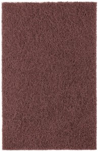 Pad ręczny POLINOX dł. 224 x szer. 154 mm średnie 180 czerwono-brązowy PFERD