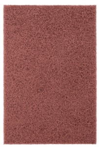 Pad ręczny POLINOX dł. 224 x szer. 154 mm drobna 280 czerwono-brązowy PFERD