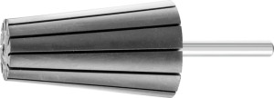 Trzpień gumowy do opasek ściernych średnica 36 x wysokość 60 mm stożkowy śred. t