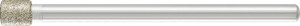 Ściernica trzpieniowa średnica 4,5 x wysokość 5 mm 3 mm diament D 126 D 126 PFER