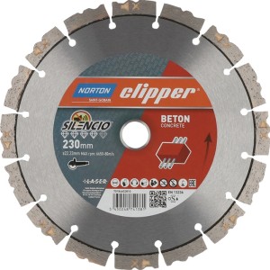 Diamentowa tarcza tnąca Pro Beton Silencio śred. 230 mm otwór 22,23 mm szerokość