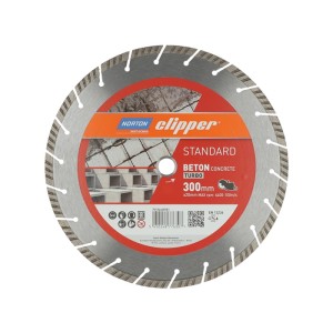 Diamentowa tarcza tnąca Standard Beton Turbo śred. 300 mm wysokość segmentu 10 m