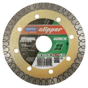 Diamentowa tarcza tnąca Extreme Gres śred. 115 mm otwór 22,23 mm szerokość segme