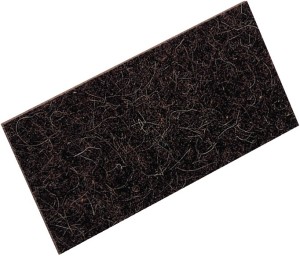 Nakładka z twardego filcu dł. 280 x szer. 140 x gr. 10 mm czarna