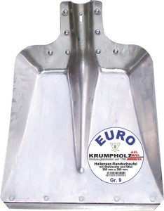 Łopata do piachu FAVORIT wielkość 7 340 x 325 mm blacha aluminiowa KRUMPHOLZ