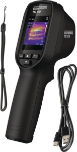 Kamera termowizyjna TC 20 kolorowy wyświetlacz LCD 2,4 cal. 240 x 320 punktów BE