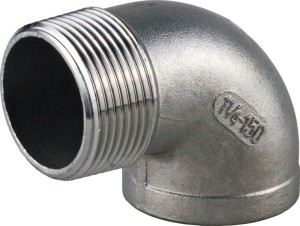Złączka gwintowana 90° gw. wewn./zewn. NPS = 1/2 cal. 304 SPRINGER
