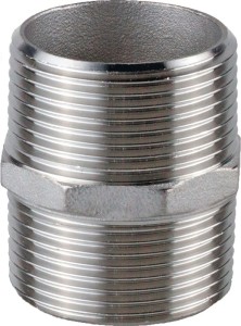 Łącznik dwustronny (nypel) NPS = 1 1/2 cal. 340, 8-kąt. dł. 49,5 mm SPRINGER