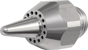 Dysza okrągła gwint zewnętrzny aluminium długość 41 mm śred. zewn. 13 mm RIEGLER