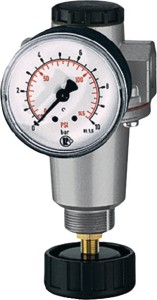 Regulator ciśnienia standardowy gwint mm 11,89 BG I G 1/4 cal. 0,5–10 bar 1000 l