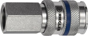 Szybkozłączka DN 7,8, gwint wewnętrzny stal gwint G 1/4 11,45 mm RIEGLER