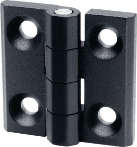 Zawias GN 237 wysokość 40 mm szerokość 40 mm grubość 5 mm odlew cynk.-ciśnieniow