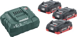 Zestaw akumulatorów Basic 4,0 LiHD 18 V 3 x 4 (LiHD) Ah METABO