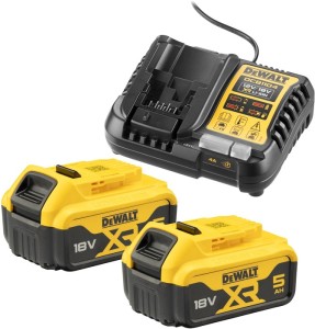 Akumulatorowy zestaw startowy DCB1104P2 18 V 5 Ah DEWALT