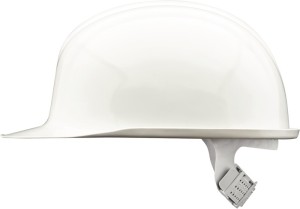 Kask ochronny przed wysoką temperaturą INAP-PCG biały sygnałowy poliwęglan EN 39