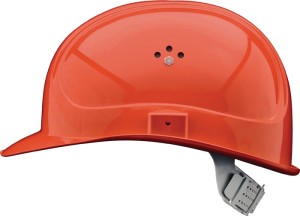 Kask ochronny INAP-Master 4 (p.) karminowy polietylen EN 397 VOSS