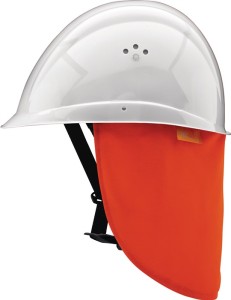 Kask ochronny INAP-Profiler plus UV biel sygnalizacyjna polietylen EN 397 VOSS