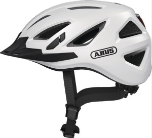 Kask rowerowy Urban-I 3.0 obwód głowy 56–61 cm biały ABUS