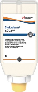 Krem ochronny do skóry Stokoderm® Aqua PURE 1 l nie zawiera silikonu / nieperfum