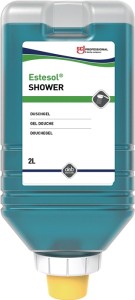 Preparat do czyszczenia skóry Estesol® SHOWER miękka butelka 2 l pasuje do 4707