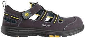 Sandał ochronny Rene2 wielkość 47 W. 12 niebieski/żółty mikrofaza/materiał siate