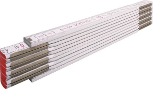Miara składana 1607 długość 2 m, szerokość 1,70 cm mm/cm EG III drewno bukowe bi