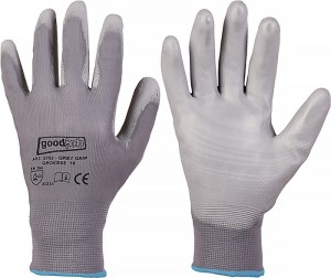 Rękawica GREY GRIP wielkość 8 szary EN 420, EN 388 kategoria OWO II GOODJOB