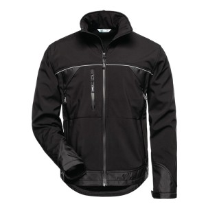 Kurtka robocza Softshell ALPHA wielkość S czarny ELYSEE