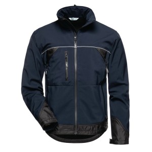 Kurtka robocza Softshell GAMMA wielkość L granatowy/czarny ELYSEE
