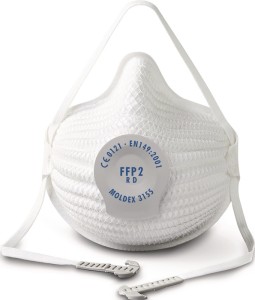 Maska przeciwgazowa AIR 315501 FFP2 / R D z zaworem wydechu MOLDEX