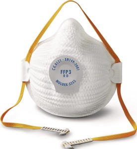 Maska przeciwgazowa AIR 325501 FFP3 R D z zaworem wydechu składana S / M MOLDEX