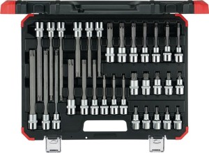 Zestaw kluczy nasadowych R6800 3032 32-częśc. 1/2 cal. do wewn. śrub TORX® GEDOR