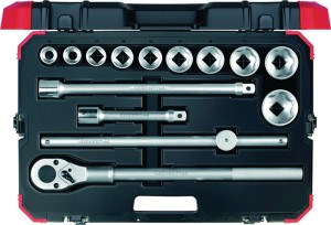 Zestaw kluczy nasadowych R7800 4014 14-częśc. 3/4 cal. rozmiary klucza 22–50 mm
