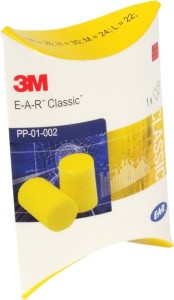 Zatyczka do uszu E-A-R™ Classic™ EN 352-2:2020 SNR 31 dB 250 par/opakowanie, opa