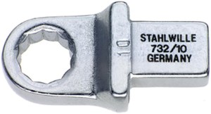 Klucz wtykowy oczkowy 732/10 10 rozmiar klucza 10 mm 9 x 12 mm stal chromowa-sto