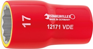 Klucz nasadowy 12171 3/8 cal. podw. sześciokąt AS-Drive rozmiar klucza 20 mm dłu