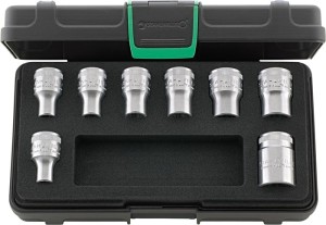 Zestaw kluczy nasadowych 50TX/8 8-częśc. 1/2 cal. do zewn. śrub TORX® STAHLWILLE